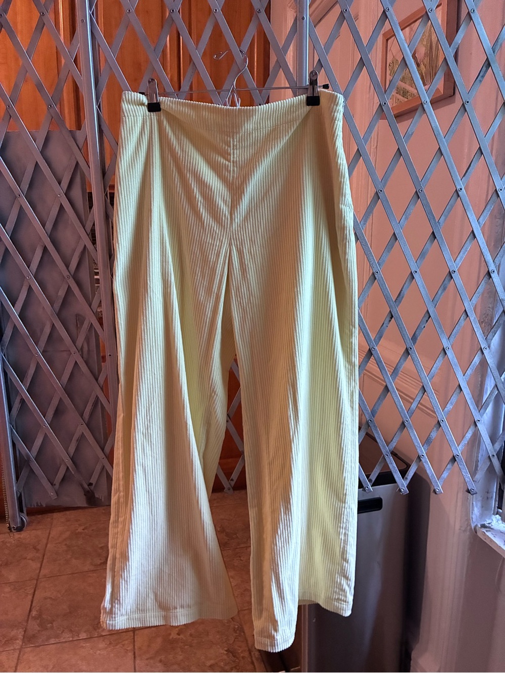 Rachel Comey Butter Yellow Corduroy Brunswick Pants